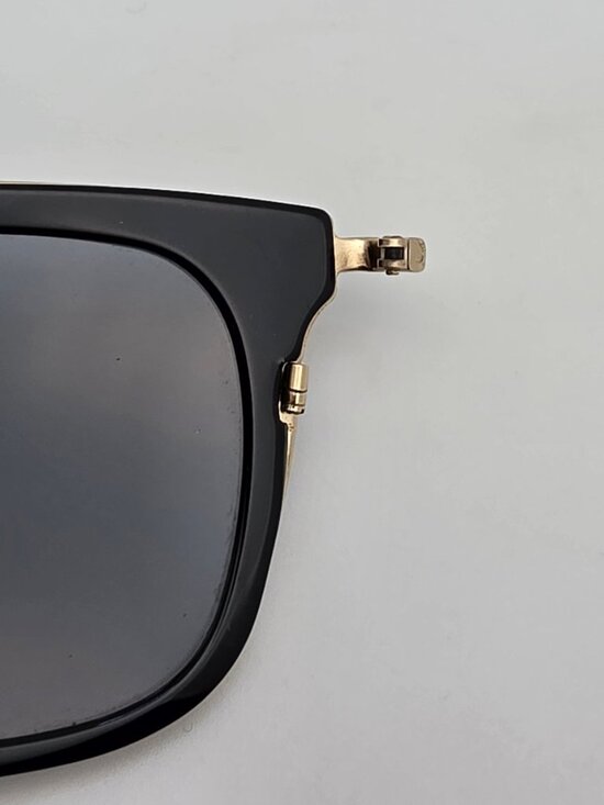 Celine CL41402/S ANW G8 Black Pale Gold Frame Dark Grey Lens Sunglasses Italy main image 6